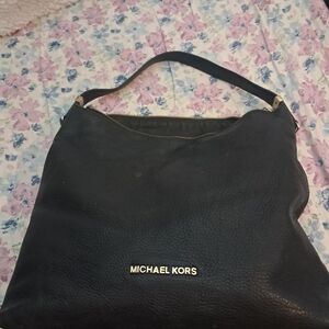 Michael Kors Black Leather Women's Bag